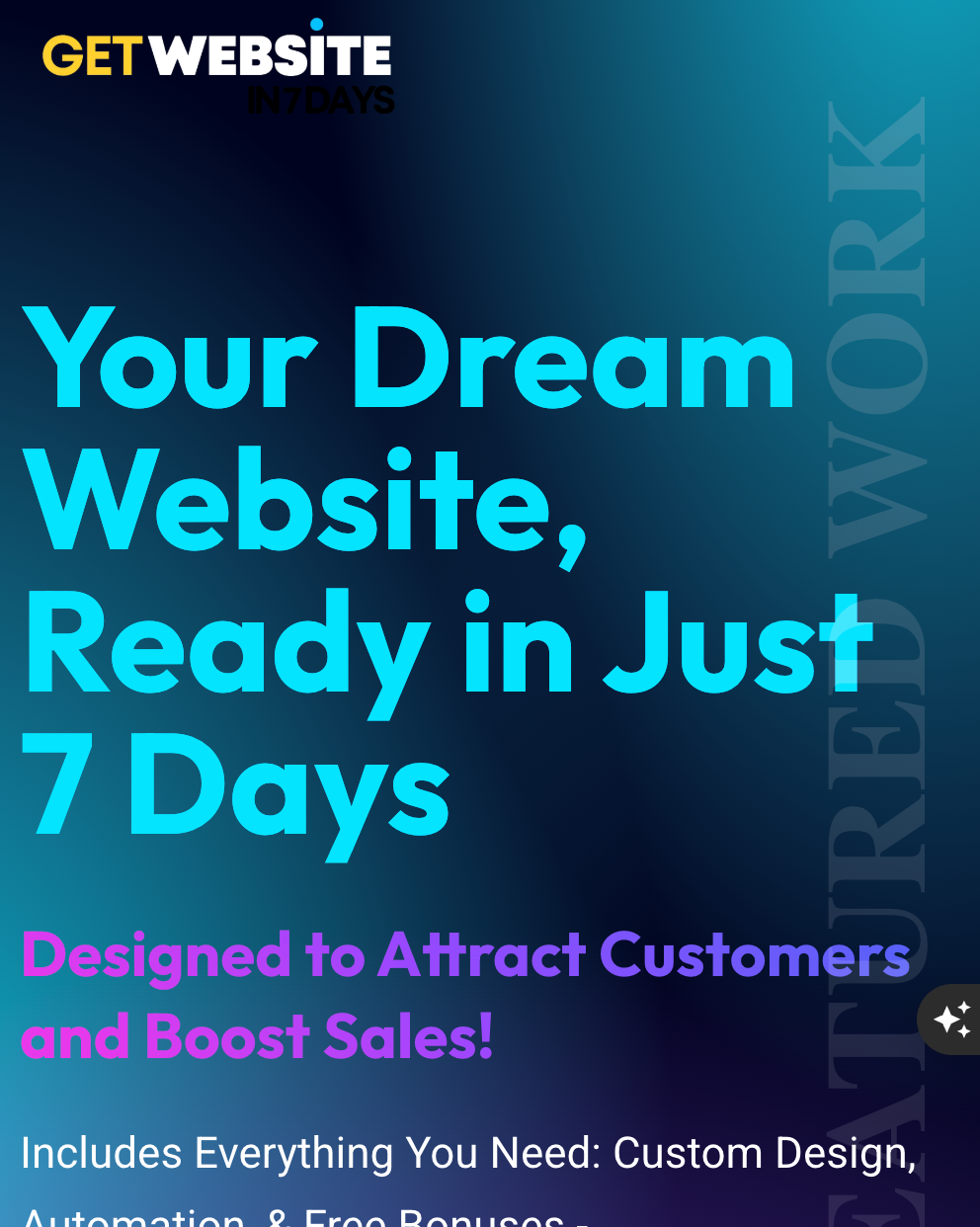 Rapid Website Development Platform image